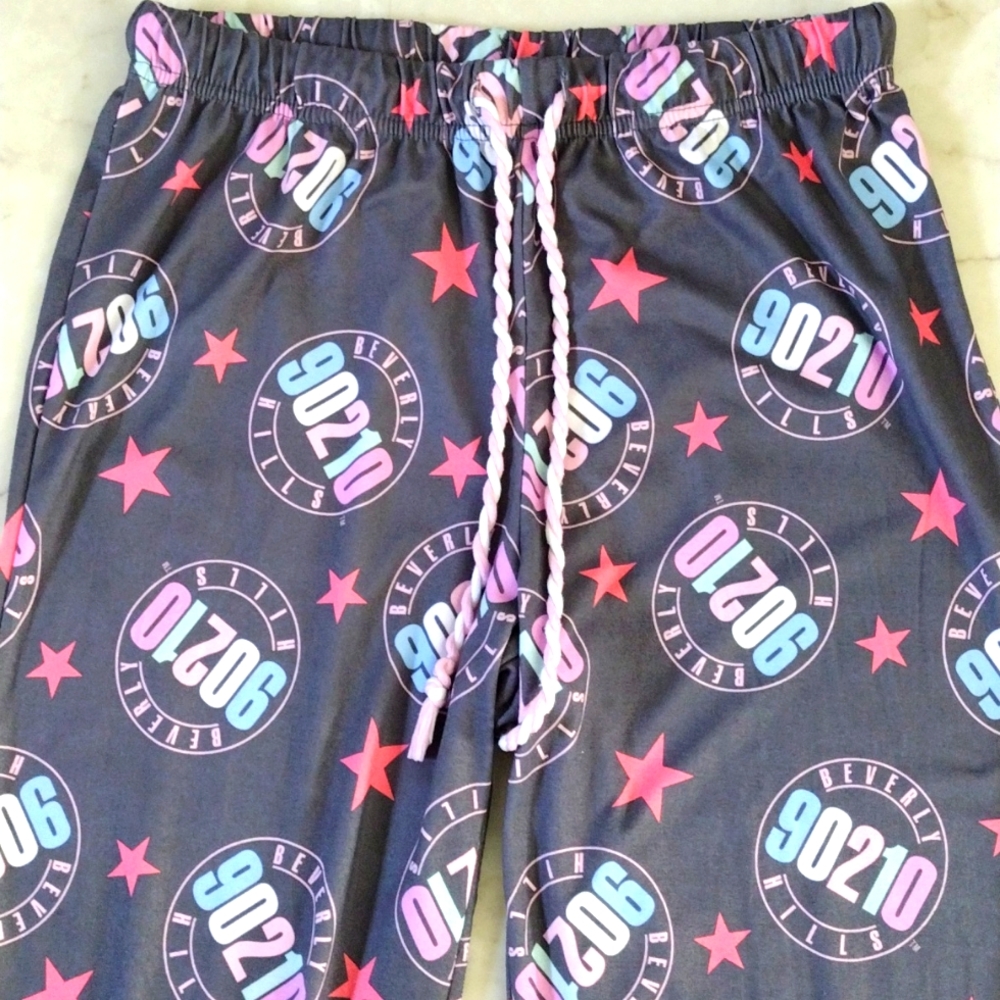 Beverly Hills 90210 pajama pants.